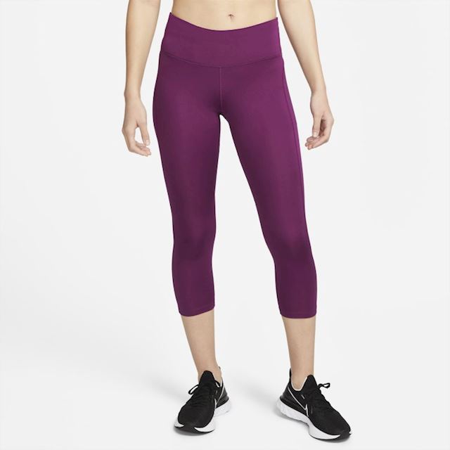 Nike Fast Women's Mid-Rise Crop Running Leggings - Red | CZ9238-610 ...