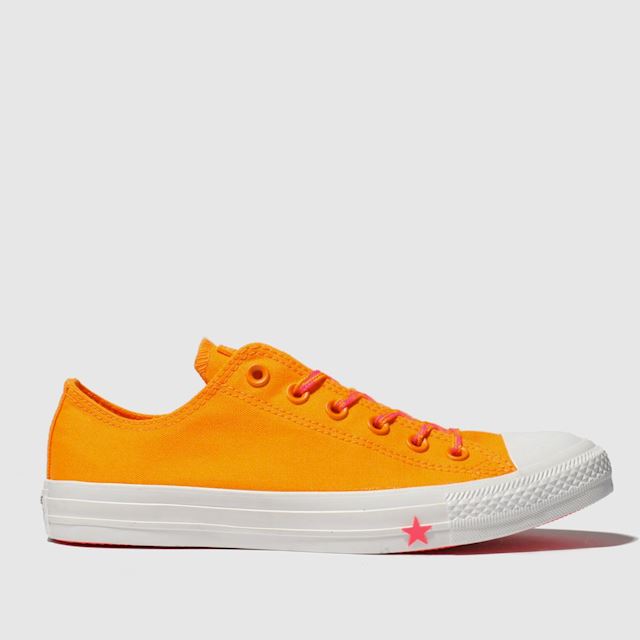 orange astros converse