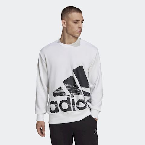adidas Essentials Brandlove French Terry Sweatshirt | HE1779 | FOOTY.COM