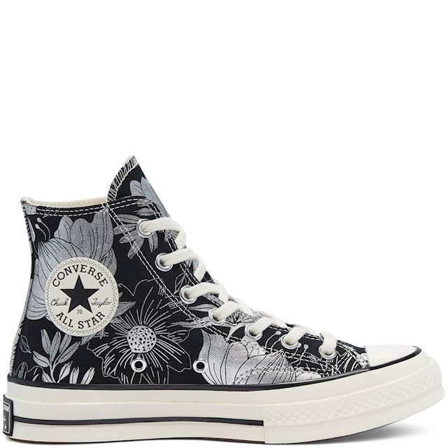 converse chuck flower