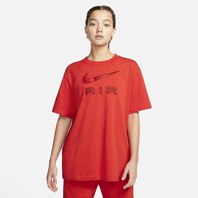 Nike Air Women's T-Shirt - Red | DR8982-696 | FOOTY.COM
