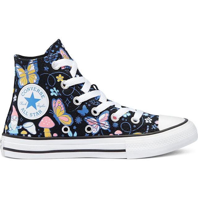 Converse Butterfly Chuck Taylor All Star High Top | 670711C | FOOTY.COM