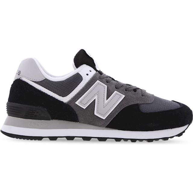 New Balance 574 - Women Shoes - Black - Leather - Size 3.5 - Foot ...