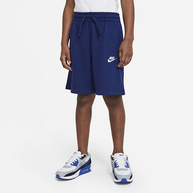 Nike Sportswear Older Kids' (Boys') Jersey Shorts - Blue | DA0806-492 ...