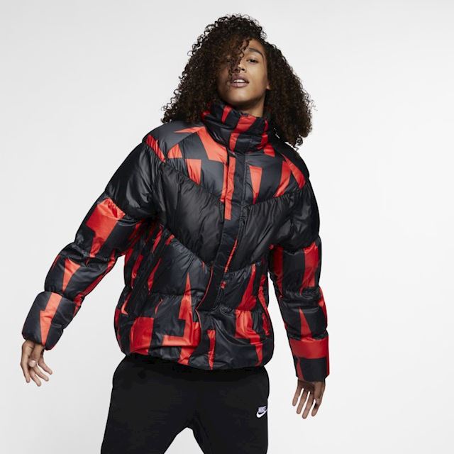 nike down fill jacket red