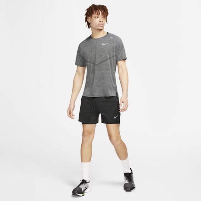 Nike Dri-FIT ADV Techknit Ultra Men's Short-Sleeve Running Top - Black ...