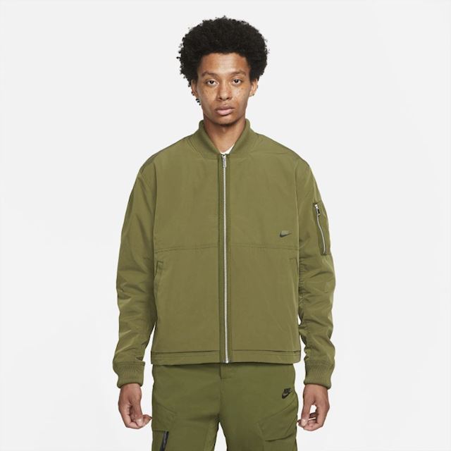 Nike Sportswear Style Essentials Men's Lined Bomber Jacket - Green ...