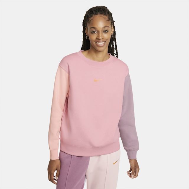Nike Sportswear Swoosh Crew Sweatshirt - Pink | DJ4411-630 | FOOTY.COM