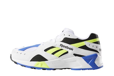 reebok aztrek white black cobalt yellow