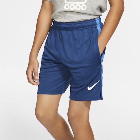 blue nike football shorts