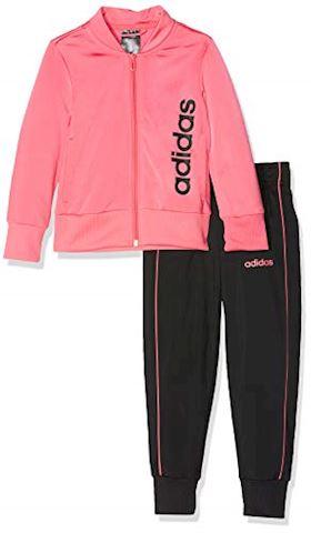 adidas black tracksuit junior