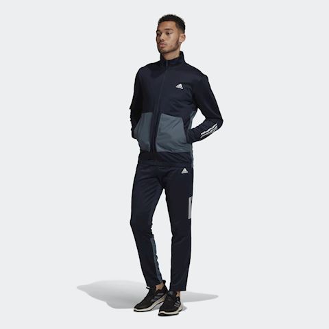 adidas fabric mix tracksuit