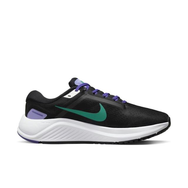 Nike Structure 24 Women's Road Running Shoes - Black | DA8570-004 ...