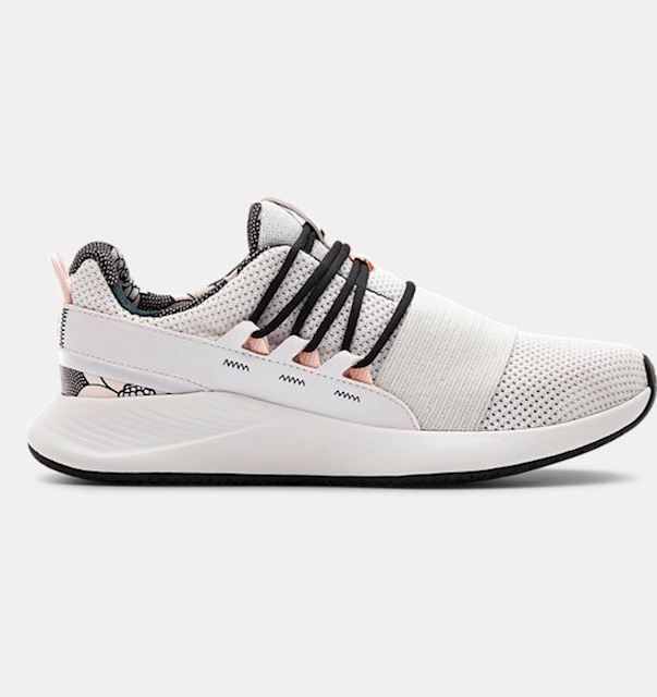 women's ua charged breathe metallic sportstyle shoes