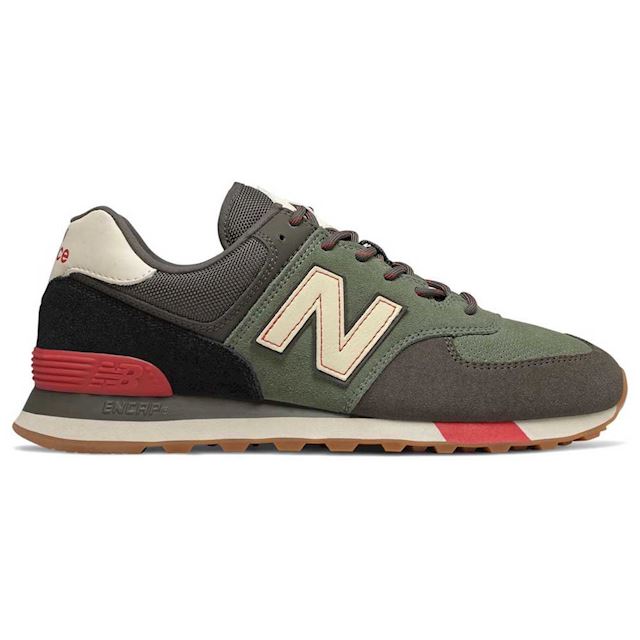 new balance 574 eclipse with team red