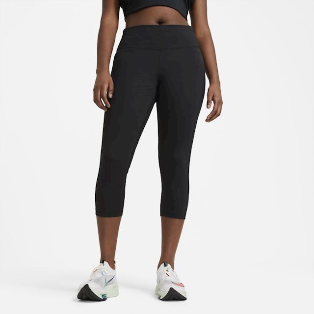 Nike Fast Women's Cropped Running Leggings - Black | DC6915-010 | FOOTY.COM
