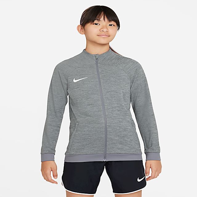 Nike Dri-FIT Academy Older Kids' Football Tracksuit Jacket - Grey ...