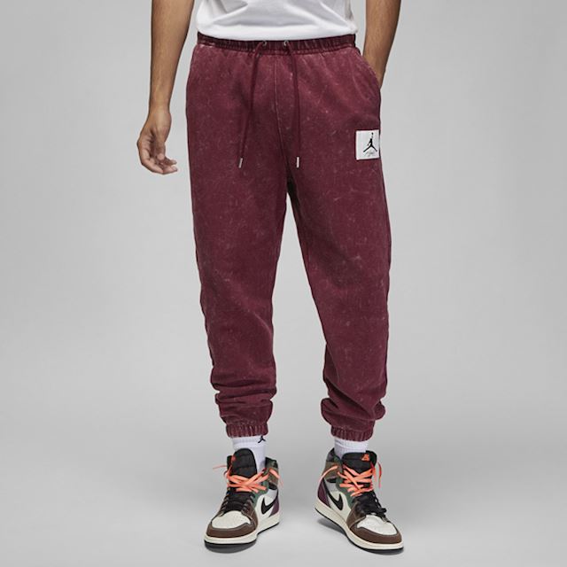 Nike Jordan Essential Men's Statement Fleece Trousers - Red | DR3089 ...