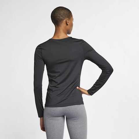 nike pro women's long sleeve top