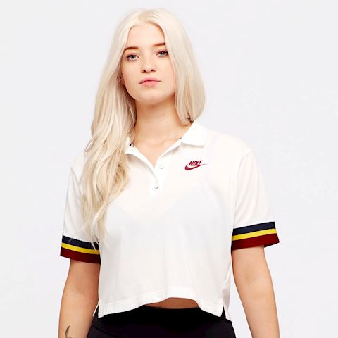 nike cropped polo