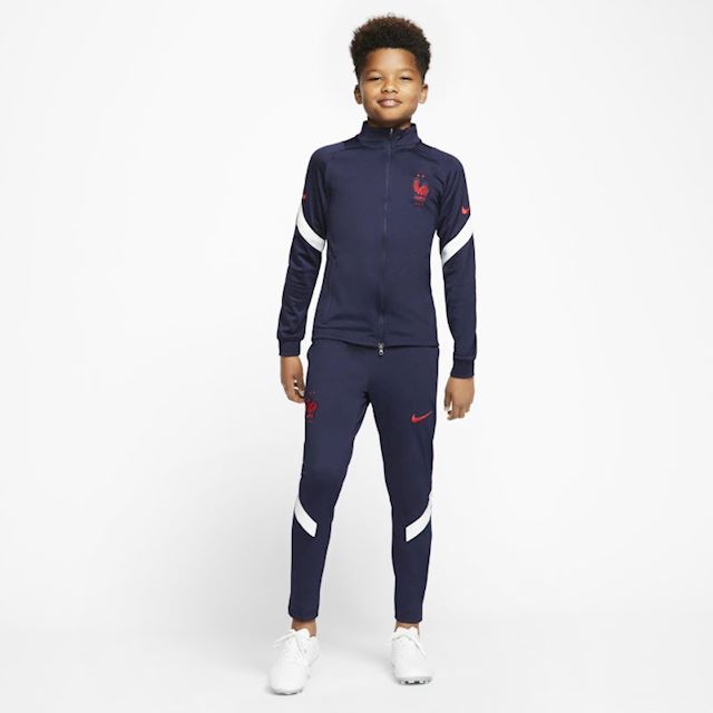 Nike FFF Strike Older Kids' Football Tracksuit - Blue | CD3108-400 ...