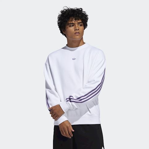 adidas 3 stripe wrap sweatshirt