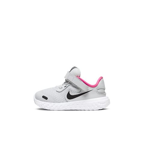 Nike Revolution 5 Flyease Baby Toddler Shoe Grey Cq4651 002 Footy Com