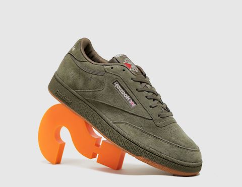 reebok suede green