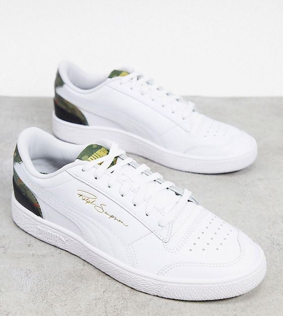 Puma Ralph Sampson trainers with camo 