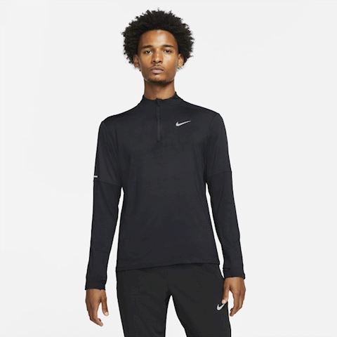 Nike Dri-FIT Men's 1/2-Zip Running Top - Black | DD4756-010 | FOOTY.COM