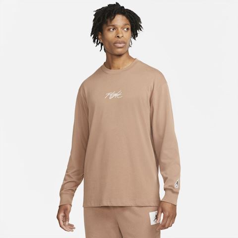 brown nike long sleeve shirt