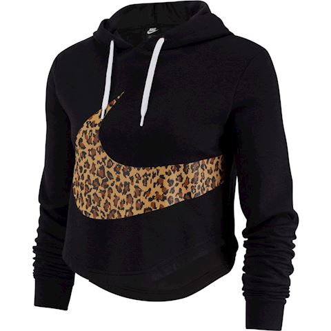 nike leopard hooded shirts & tops