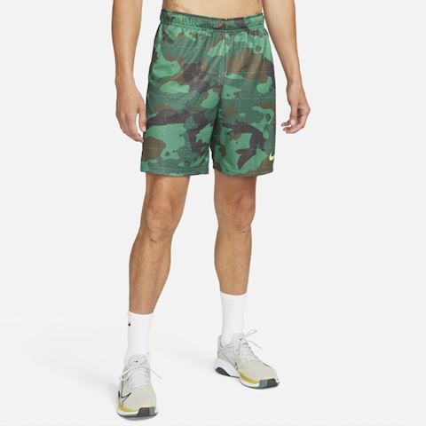 nike green camo shorts