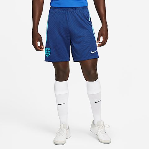 England Strike Men's Nike Dri-FIT Knit Football Shorts - Blue | DH6468 ...