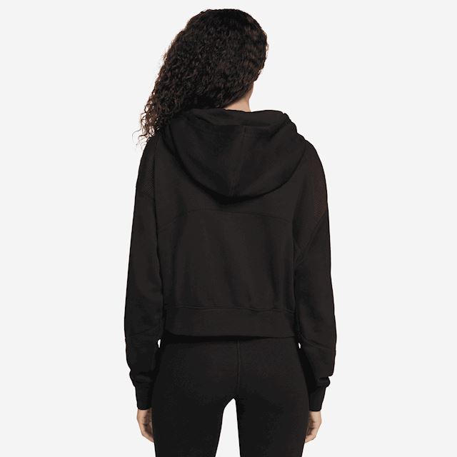 Nike Air Women's Oversized Full-Zip Fleece Hoodie - Black | DM6063-010 ...