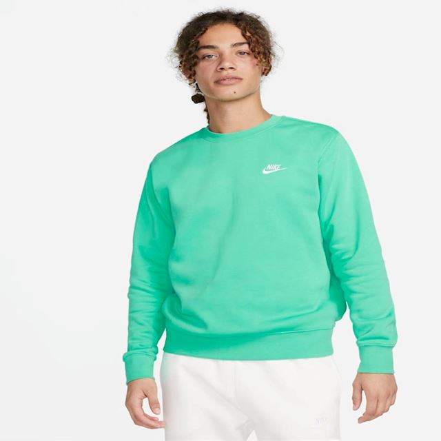 Nike Sportswear Club Fleece Crew Sweatshirt | BV2662-369 | FOOTY.COM