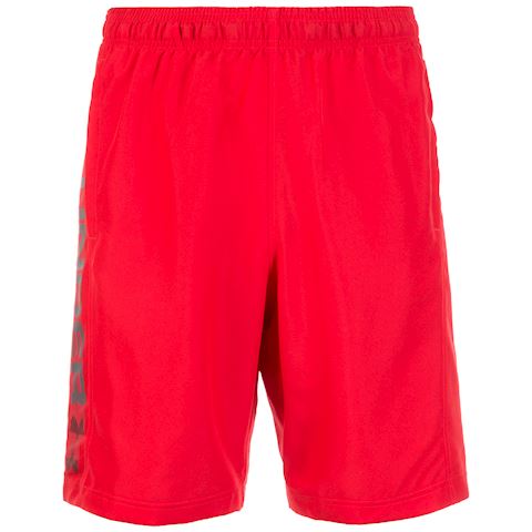 men's ua woven graphic wordmark shorts