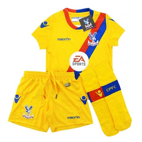 Macron Crystal Palace Kids SS Away Mini Kit 2016/17 ...