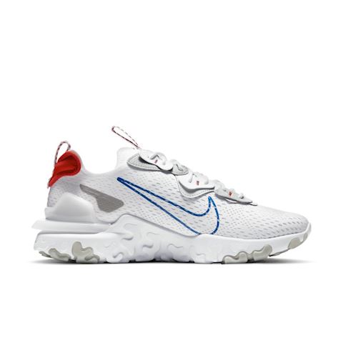 all white nike react vision