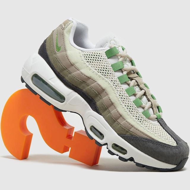 green and brown air max