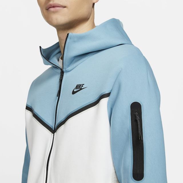 Nike Sportswear Tech Fleece Men's Full-Zip Hoodie - Blue | CU4489-424 ...