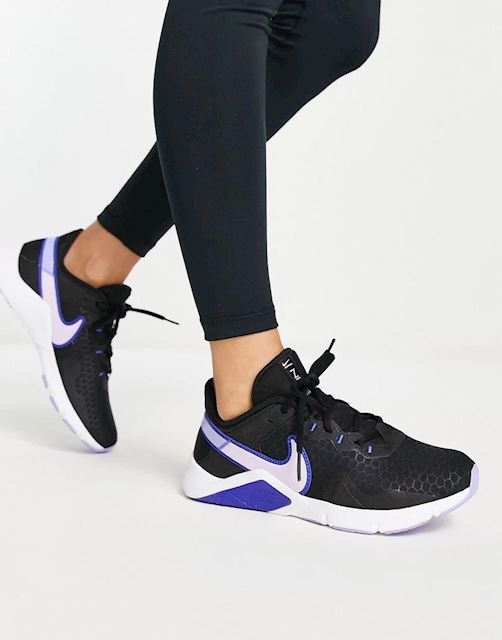 Nike Training Legend Essential 2 trainers in black and pink | CQ9545 ...