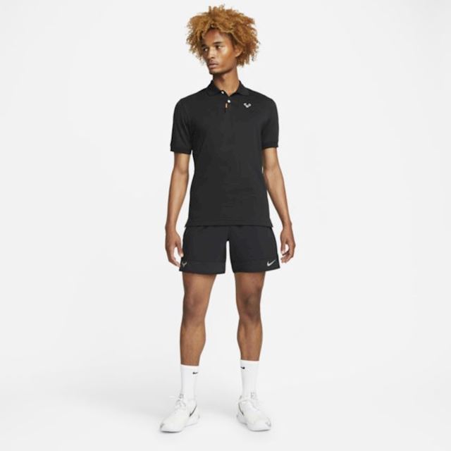 The Nike Polo Rafa Men's Slim-Fit Polo - Black | DD8532-010 | FOOTY.COM