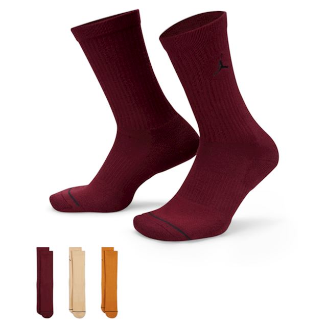 Nike Jordan Everyday Crew Socks (3 pairs) - Multi-Colour | DX9632-903 ...