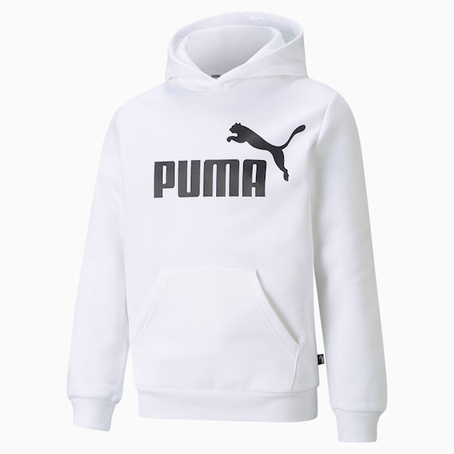 Puma Essentials Big Logo Youth Hoodie | 586965_02 | FOOTY.COM