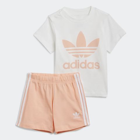 adidas Trefoil Shorts Tee Set | GN8192 | FOOTY.COM