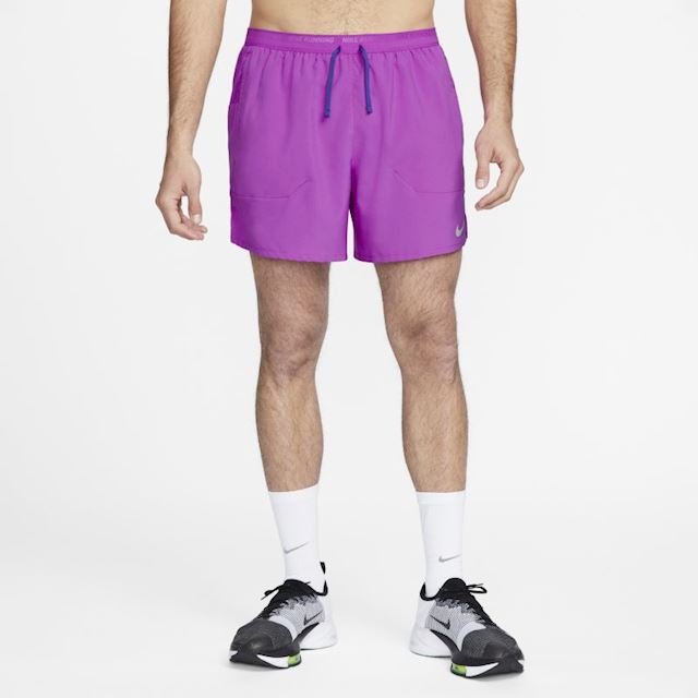 purple athletic shorts mens