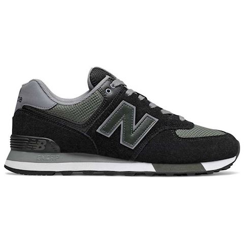 new balance 574 black slate green