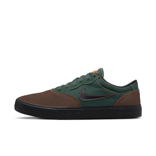 Nike SB Chron 2 Light Chocolate / Noble Green / Safety Orange / Black - DM3493-200 | Sneaker 