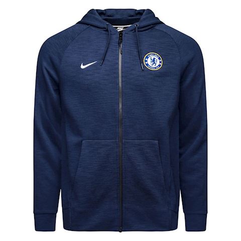 Nike Chelsea FC Men's Full-Zip Hoodie - Blue | 919598-451 | FOOTY.COM